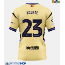 Maglie da calcio Barcelona Jules Kounde #23 Seconda Maglia 2025-26 Manica Corta